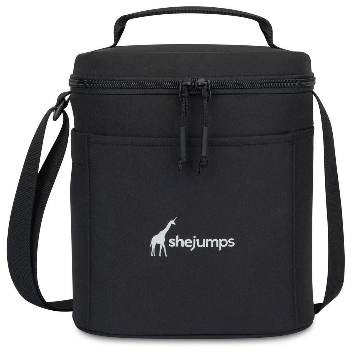 Aviana Black Rowan Recycled Nylon Lunch Cooler - AWARE