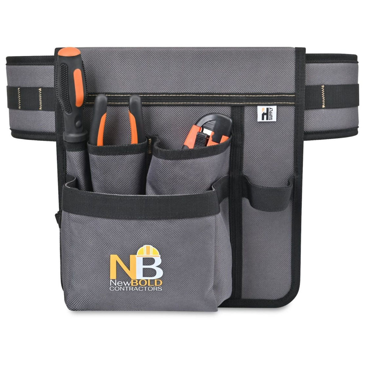 Heritage Supply Pro Dark Grey Recycled rPET Tool Belt Pouch