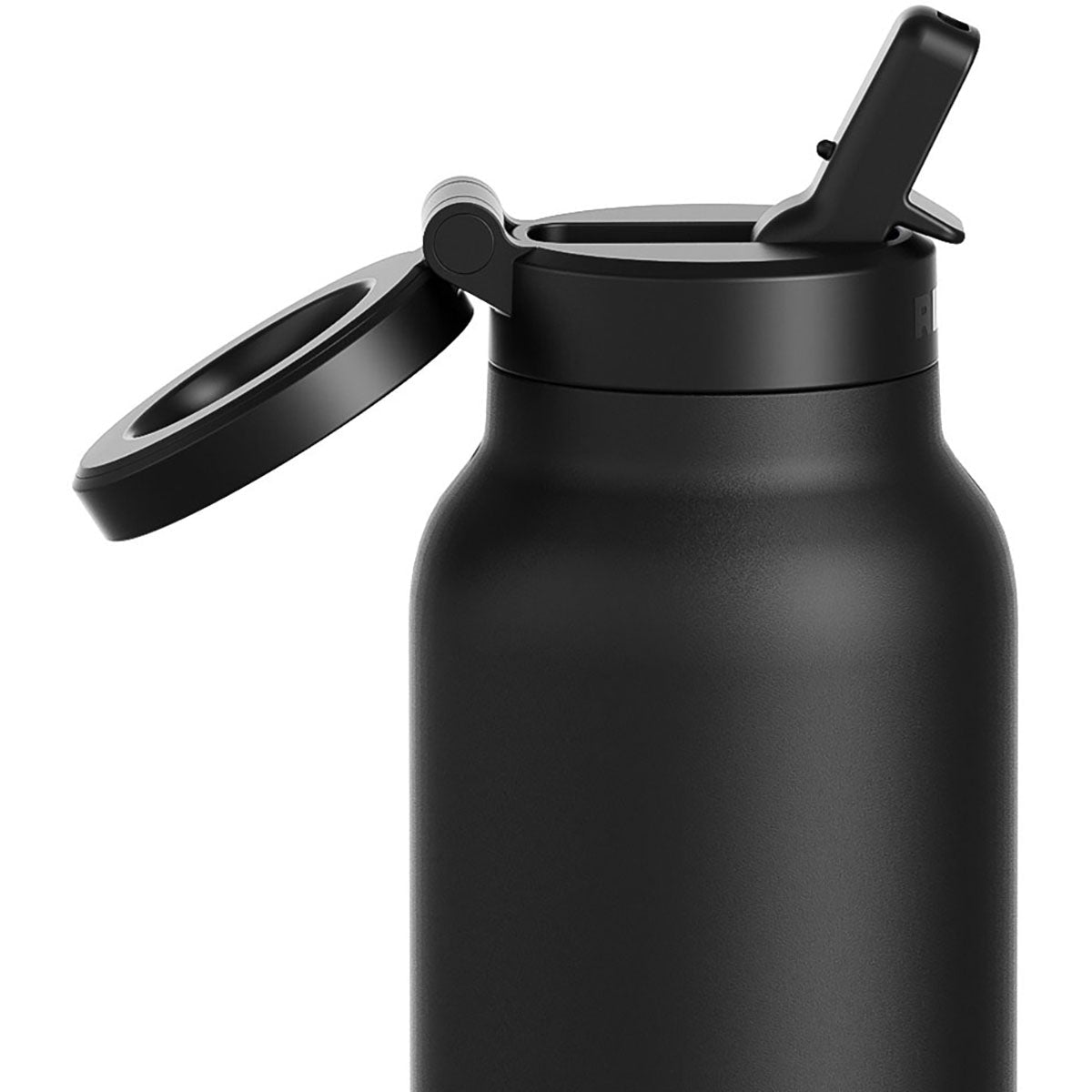 RINGO Black Pro Water Bottle with Magnetic Booster Ring - 32 Oz.