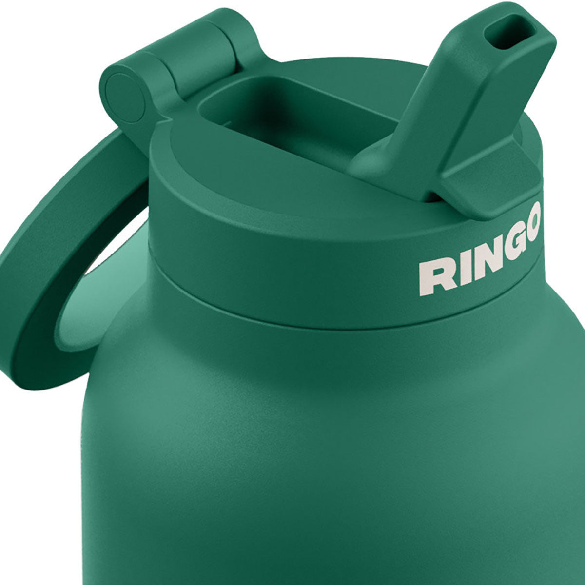 RINGO Green Pro Water Bottle with Magnetic Booster Ring - 32 Oz.