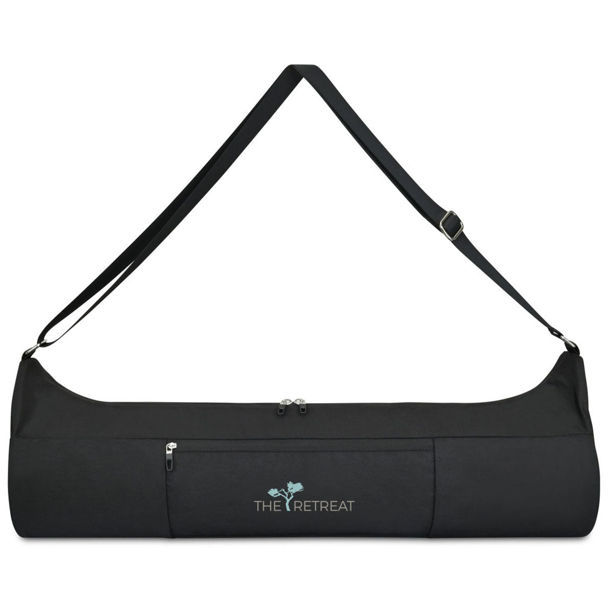 Gemline Black Well Studio Cork Yoga Mat with Bag