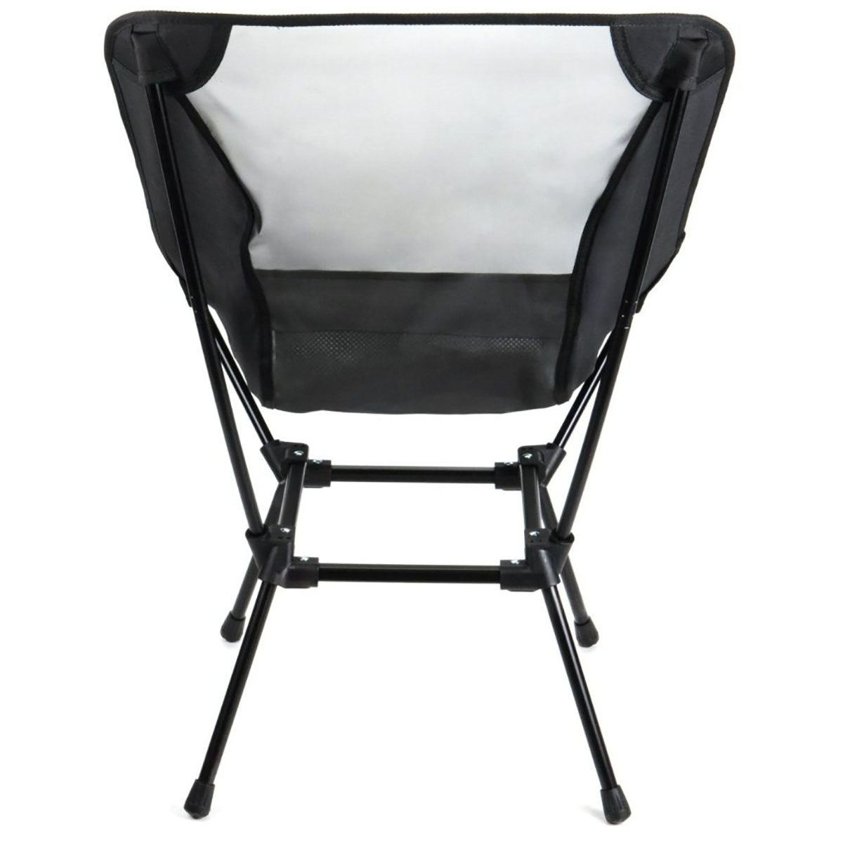 Gemline Black Campstead Recycled rPET Camping Chair w/ Storage Bag