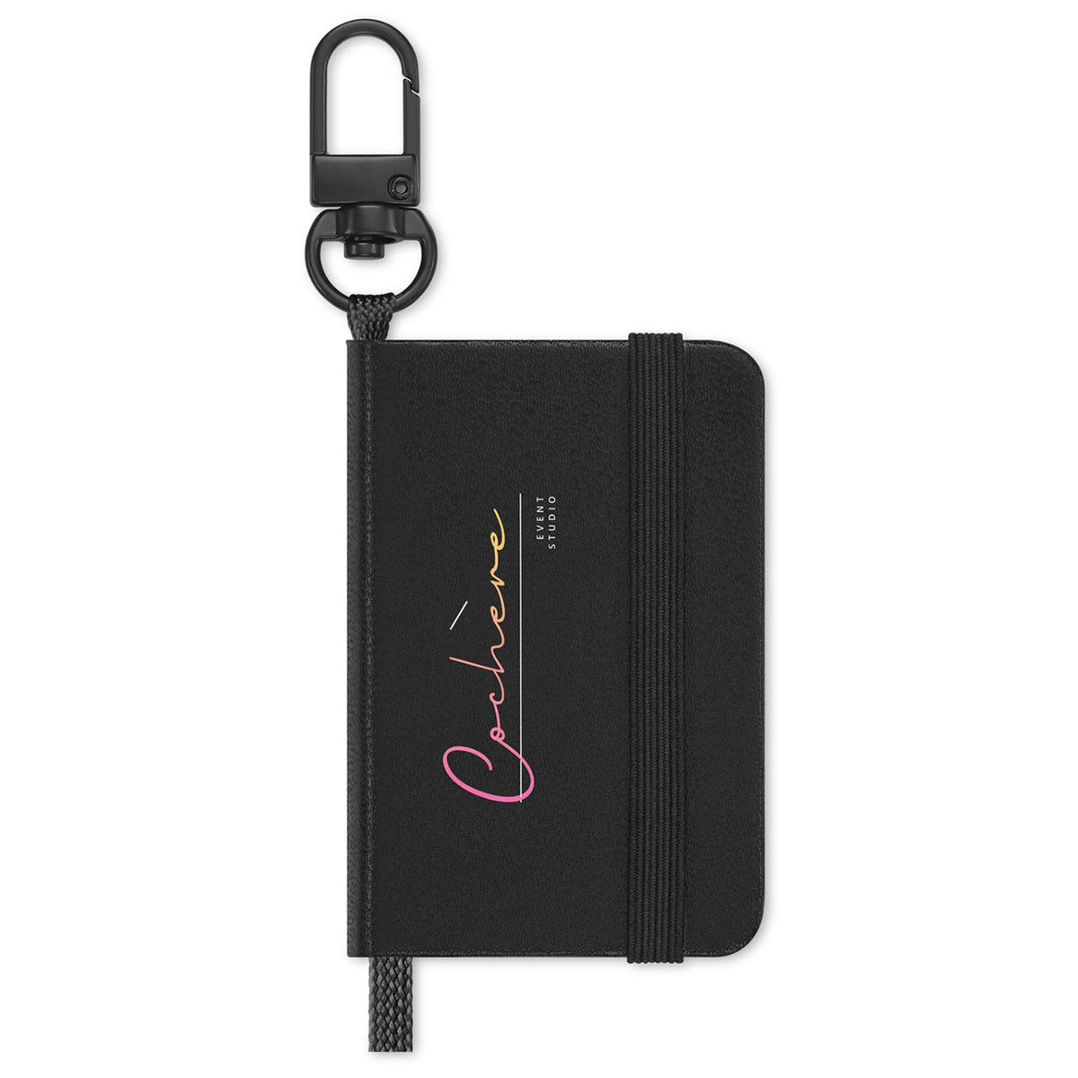 Moleskine Black Large Notebook and Mini Notebook Charm Gift Set