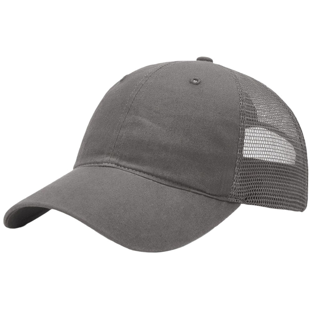 Richardson Charcoal Garment Washed Trucker