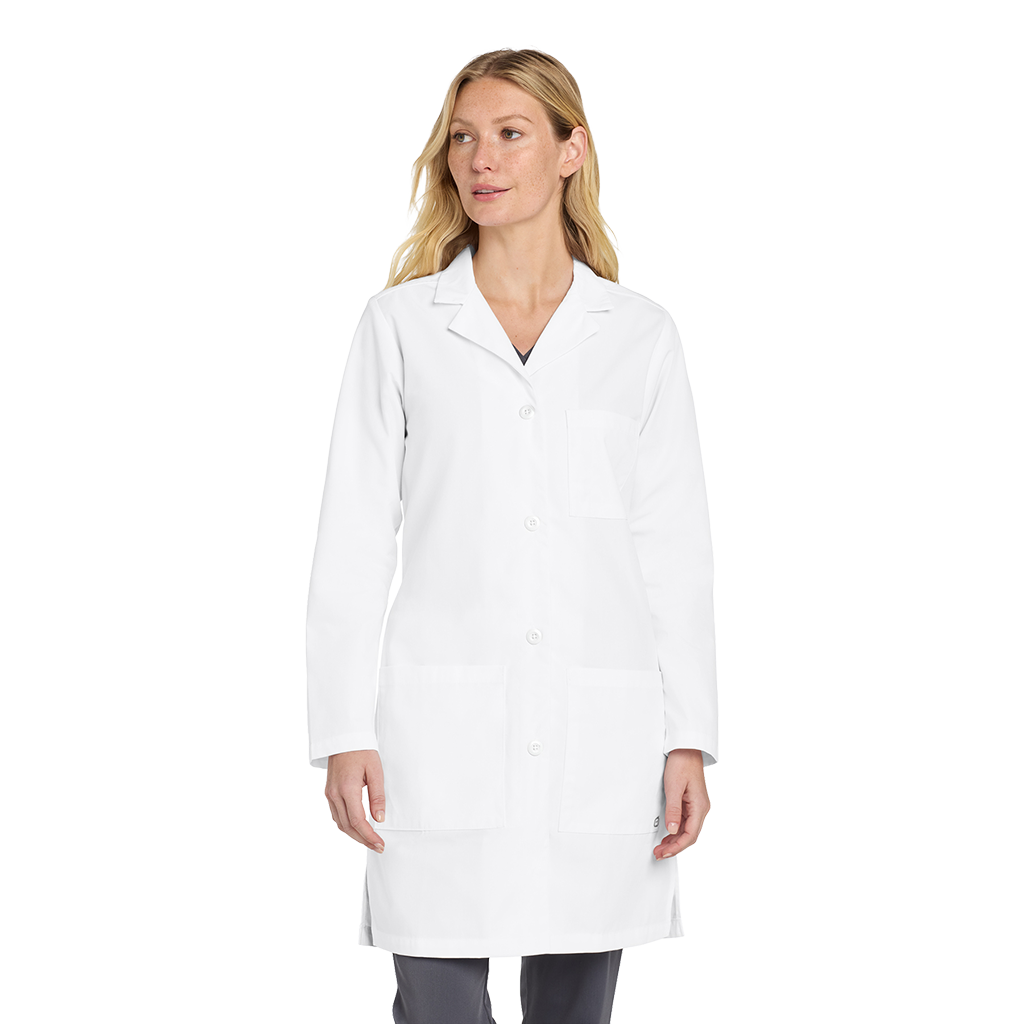 Wink Women's White Long Lab Coat