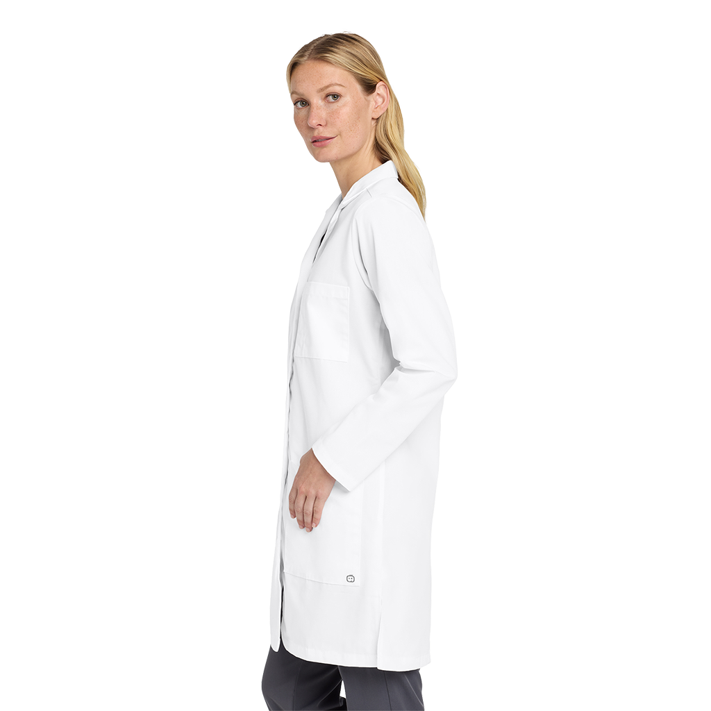 Wink Women's White Long Lab Coat