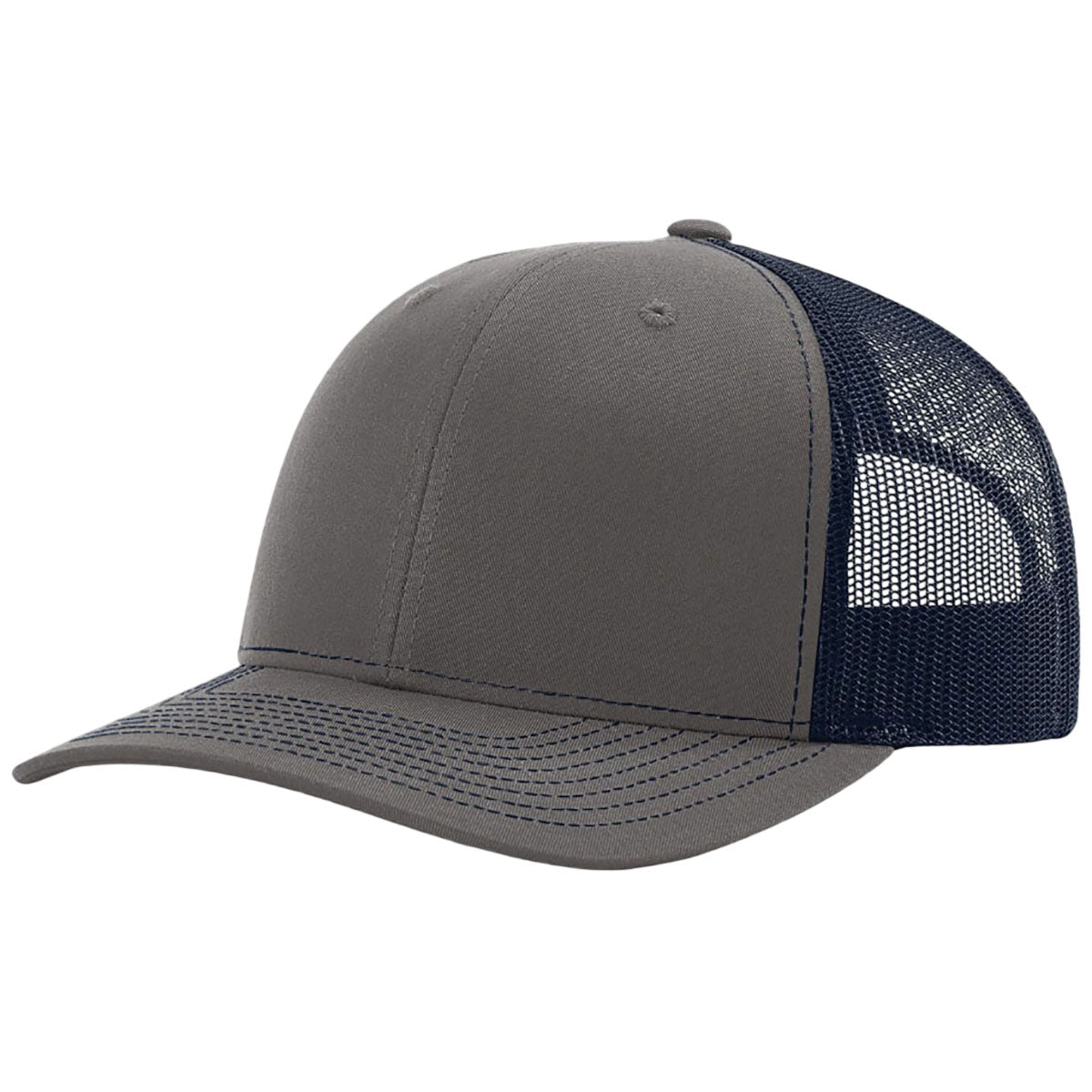 Richardson Charcoal/Navy Trucker Cap