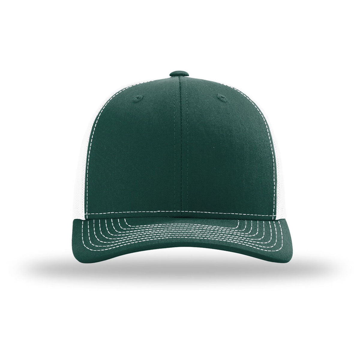 Richardson Dark Green/White Trucker Cap