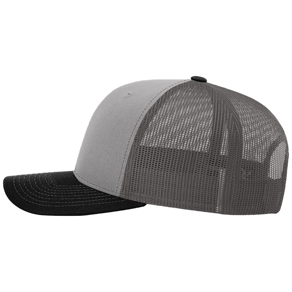 Richardson Grey/Charcoal/Black Trucker Cap