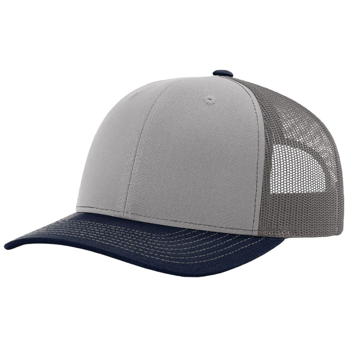 Richardson Grey/Charcoal/Navy Trucker Cap
