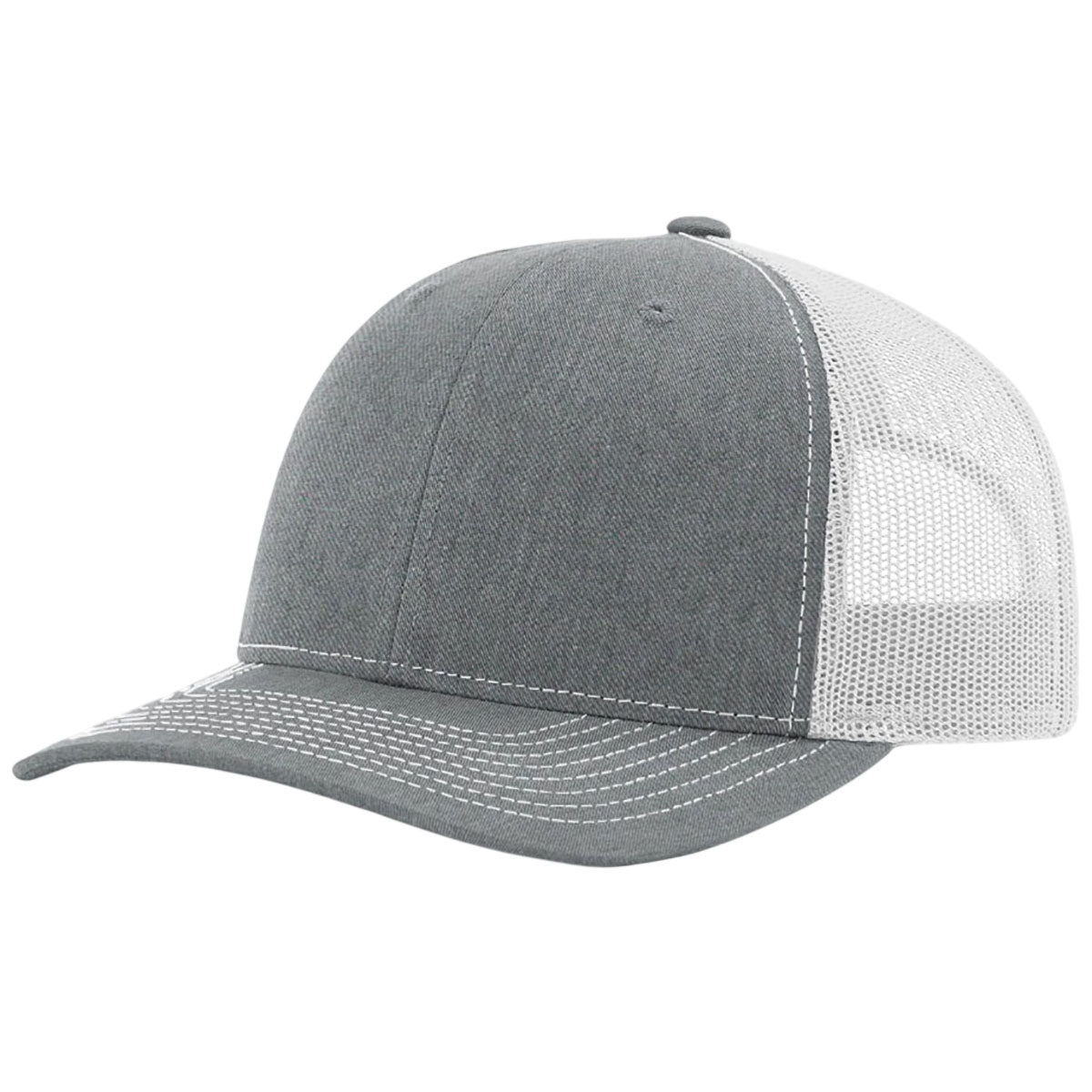 Richardson Heather Grey/Light Grey Trucker Cap