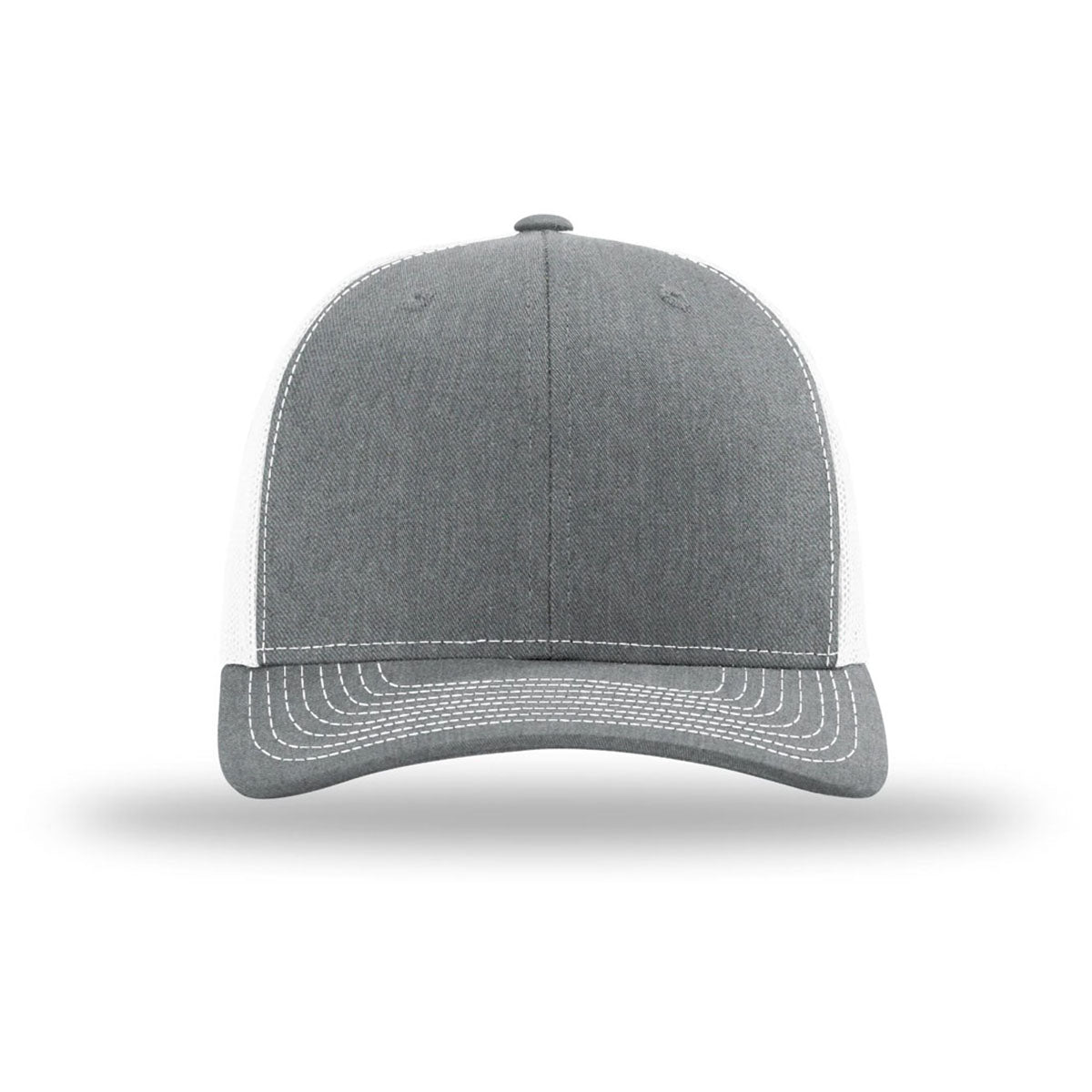 Richardson Heather Grey/White Trucker Cap
