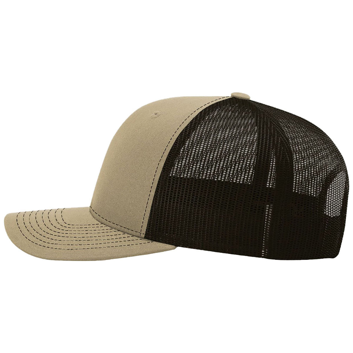 Richardson Khaki/Coffee Trucker Cap