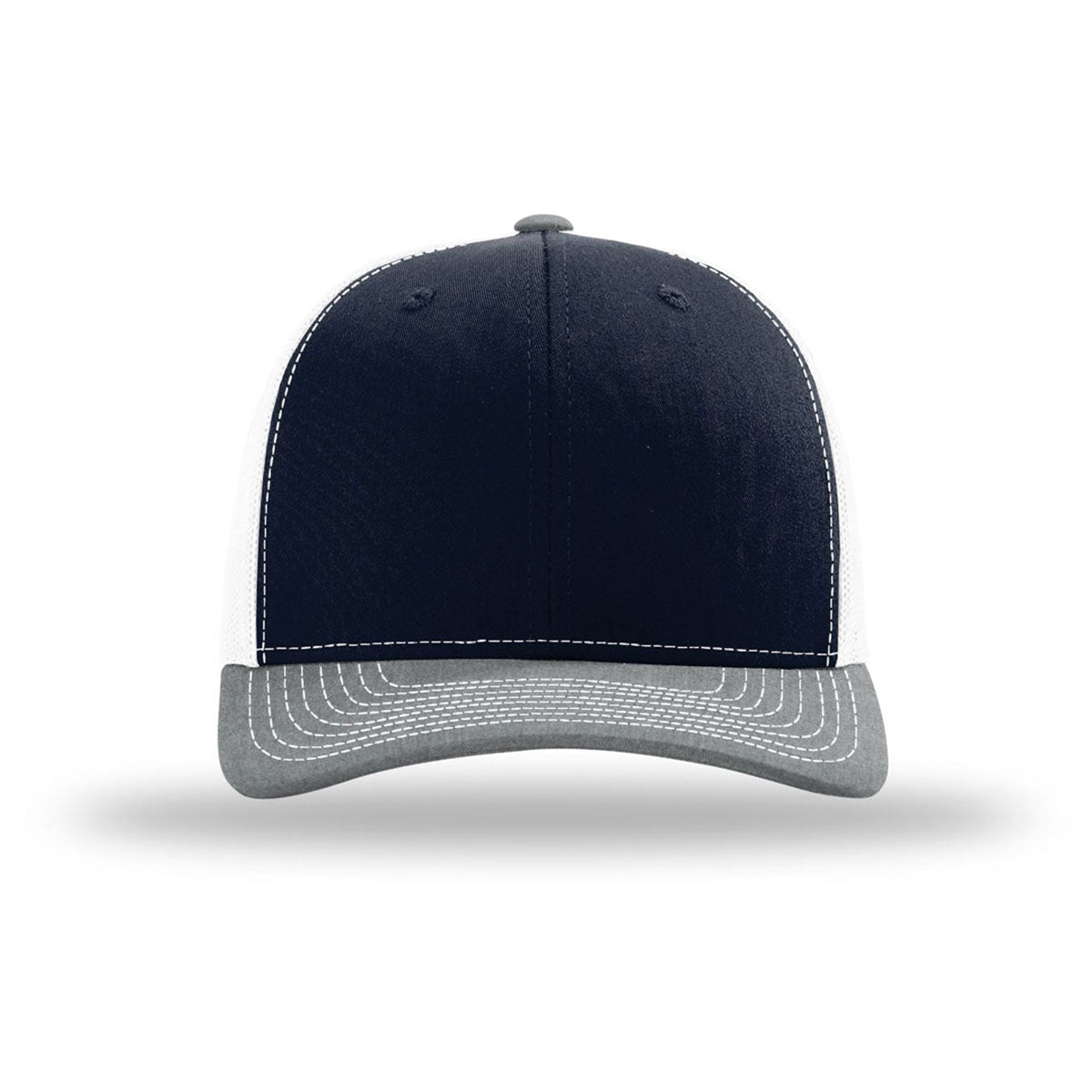 Richardson Navy/White/Heather Grey Trucker Cap