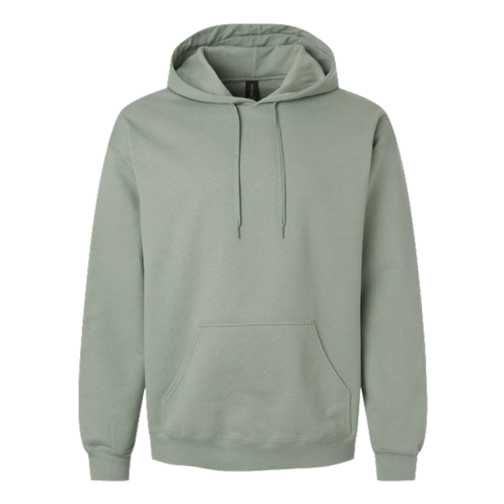 Gildan Men's Sage Softstyle Pullover Hooded Sweatshirt