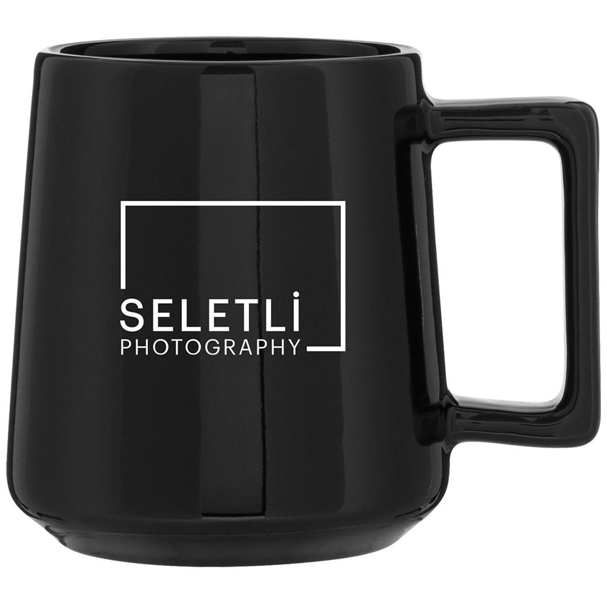 ETS Express Black Jude 17oz Ceramic Mug