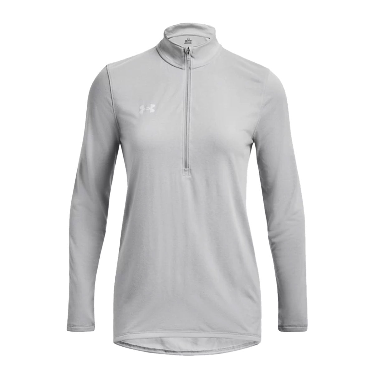 Under Armour Women's Mod Grey Light Heather Team Tech 1/4 Zip