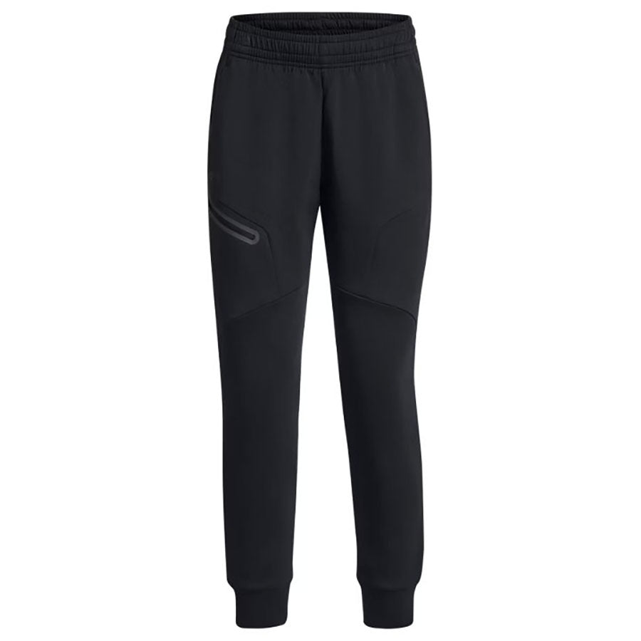 Under Armour Women's Black/Black Unstoppable Fleece Joggers
