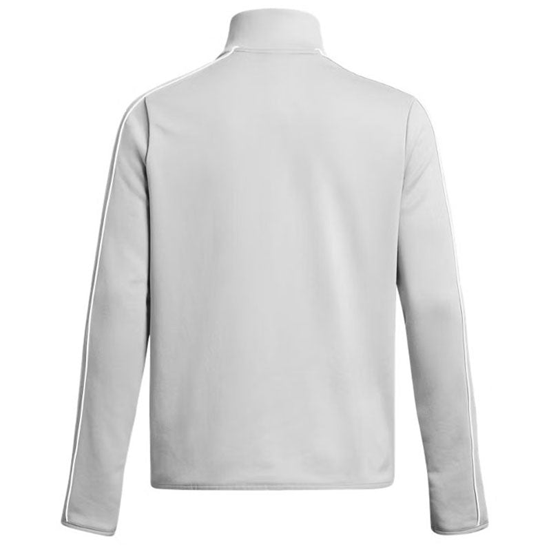 Under Armour Women's Mod Grey/White Command Warm Up 1/4 Zip
