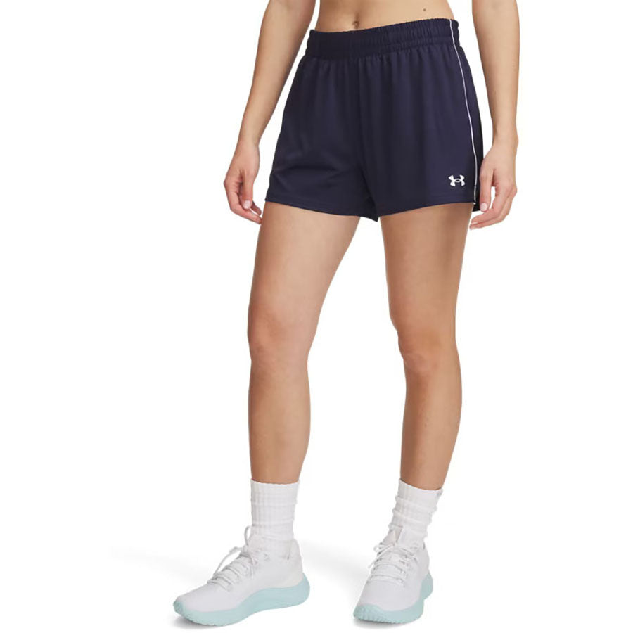 Under Armour Women's Midnight Navy/White Tech Team 3" Shorts
