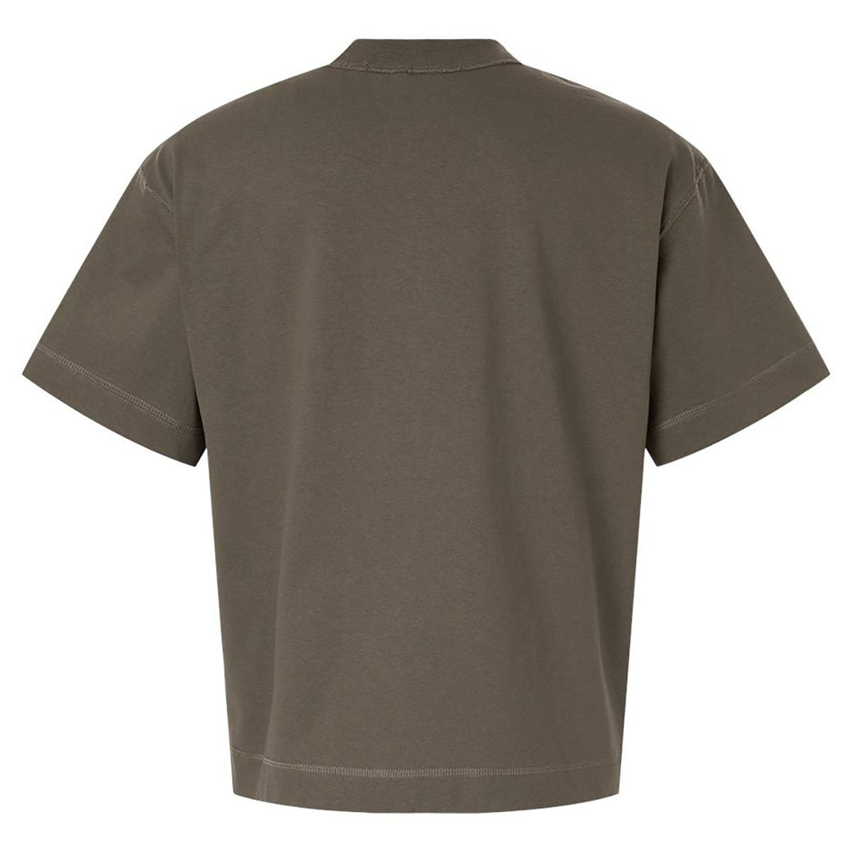 American Apparel Unisex Mushroom Heavyweight Cotton Mid-Length Tee