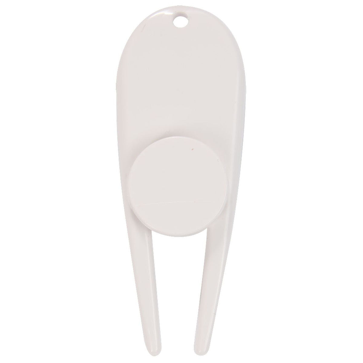 Leed's White Divot Tool with Ball Marker