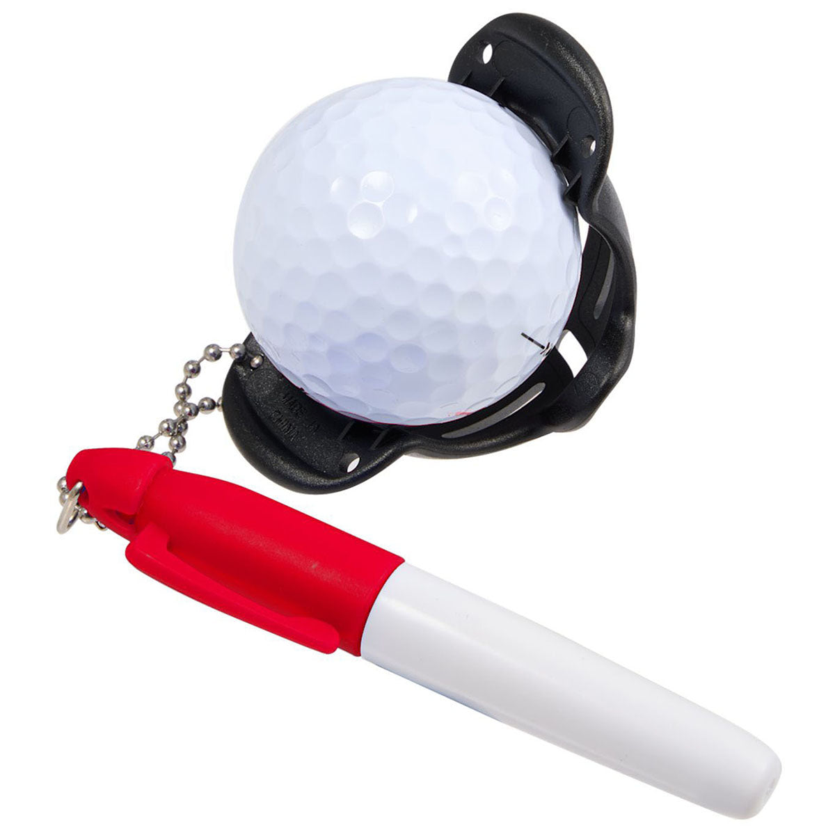Leed's Red Golf Ball Stencil with Marker