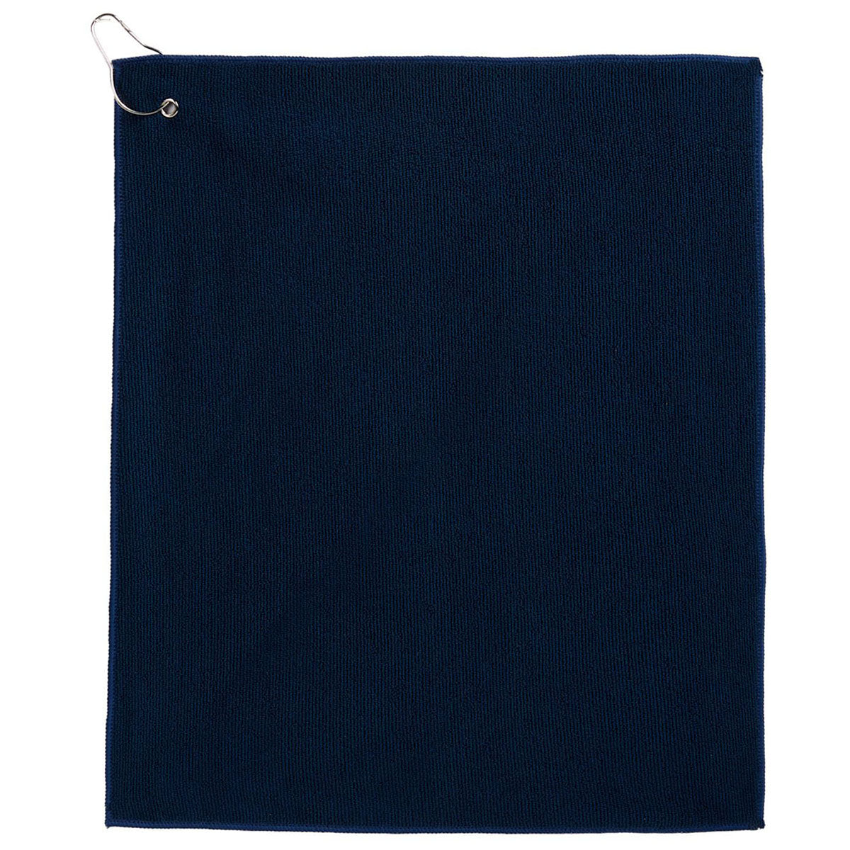 Leed's Navy 15" x 18" RPET 300g Terry Polyester Towel
