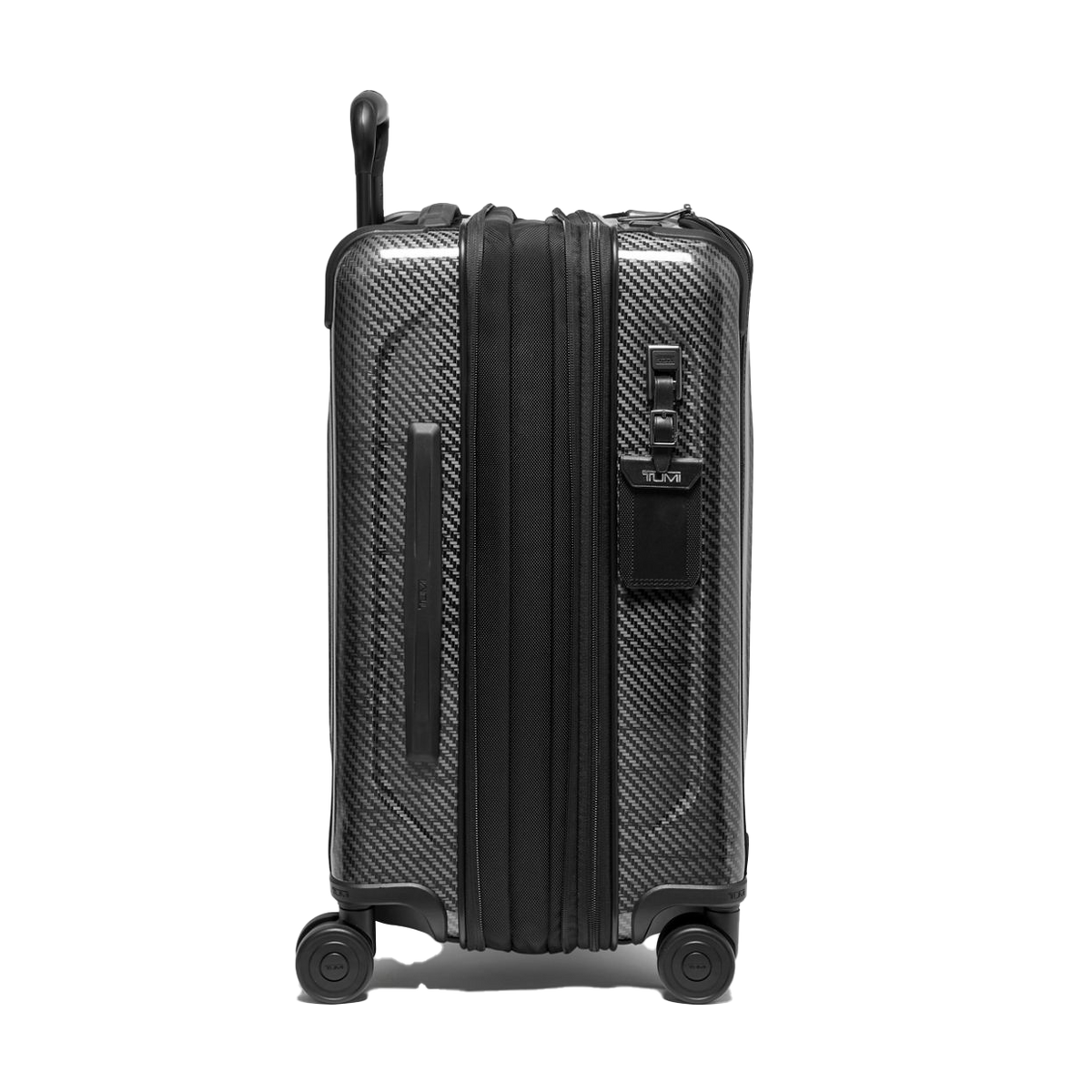 TUMI Black Graphite Tegra Lite Continental Front Pocket Expandable Carry-On