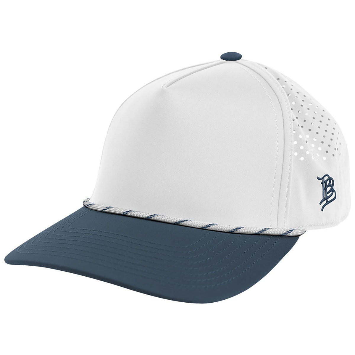 Branded Bills White with Orion Bare Curved Rope Cap