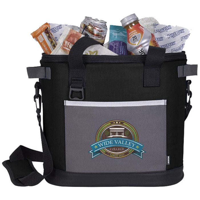 48-Hour Koozie Grey/Black Sport 20-Can Kooler