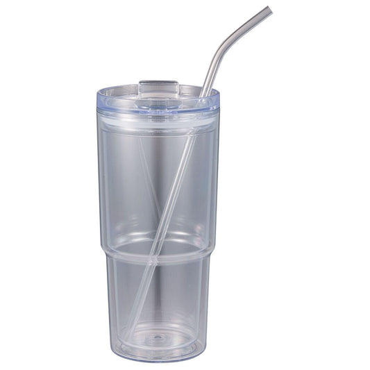 Leed's Clear Mia Recycled Acrylic Tumbler 24oz