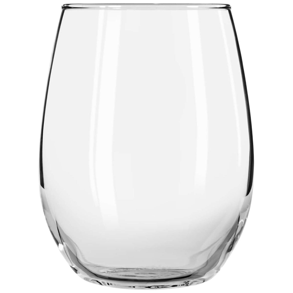 Libbey Clear Stemless Wine Glass 15Oz