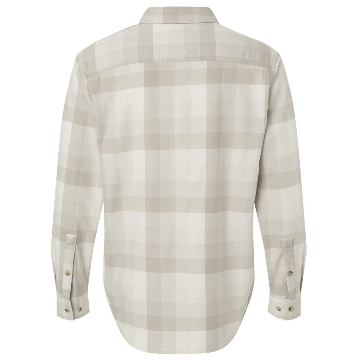Columbia Men's Dark Stone Multi Buffalo Check Cornell Woods Flannel Shirt