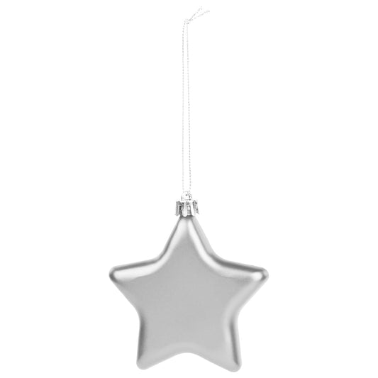 Hit Silver Star Ornament