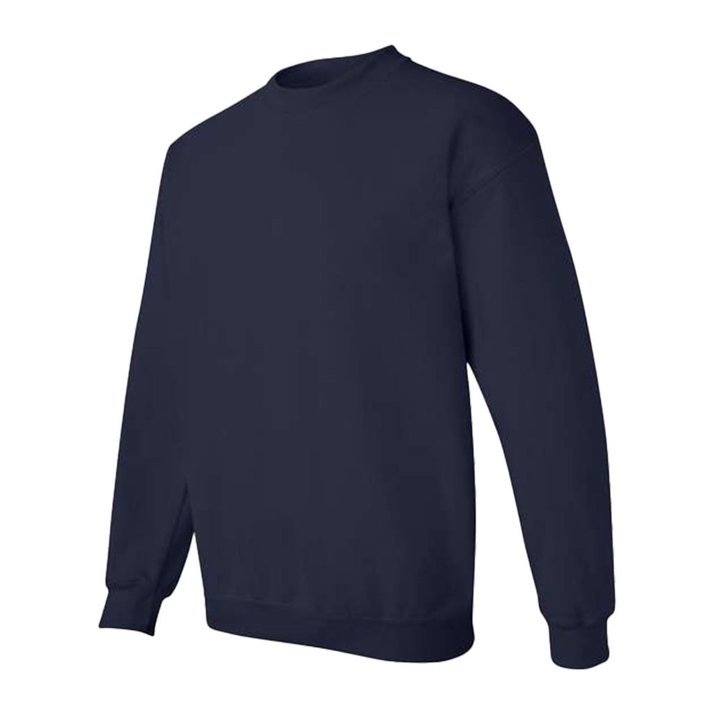 Gildan Unisex Navy Heavy Blend Crewneck Sweatshirt