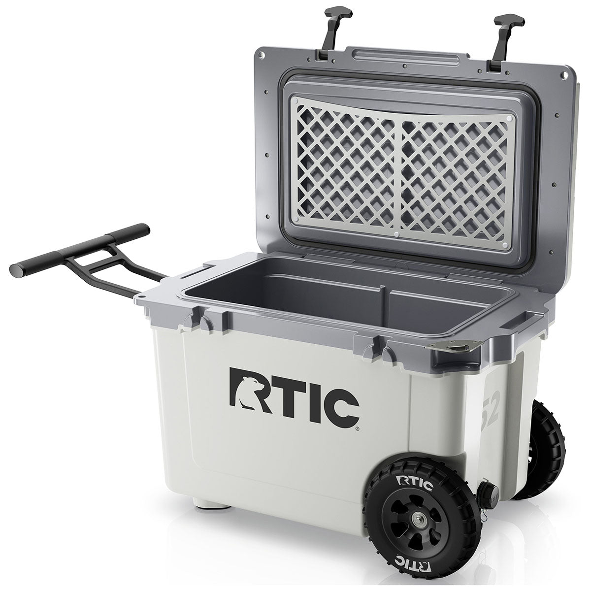 RTIC White & Grey 52 QT Ultra-Light Wheeled Cooler