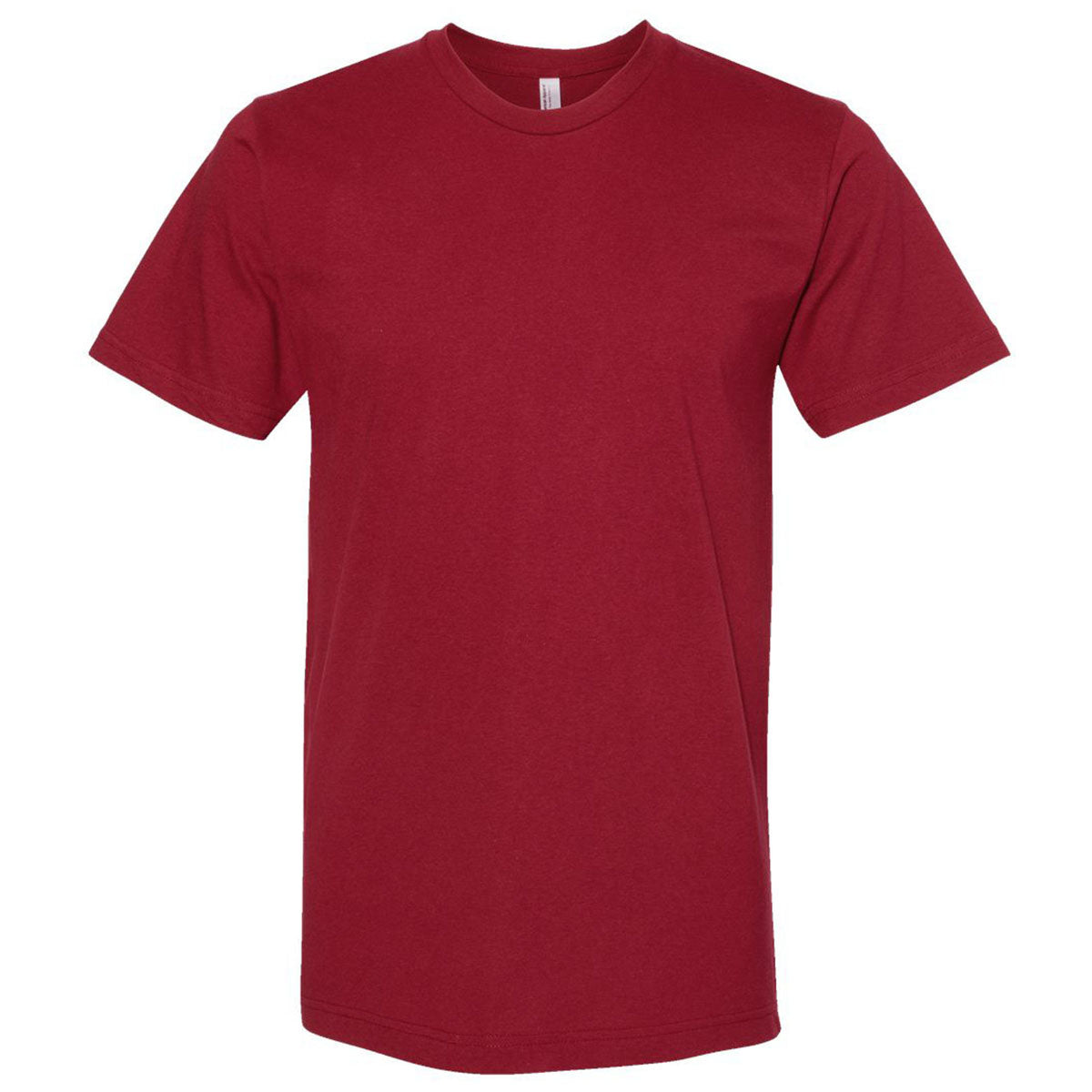 American Apparel Unisex Cardinal Fine Jersey Short-Sleeve T-Shirt