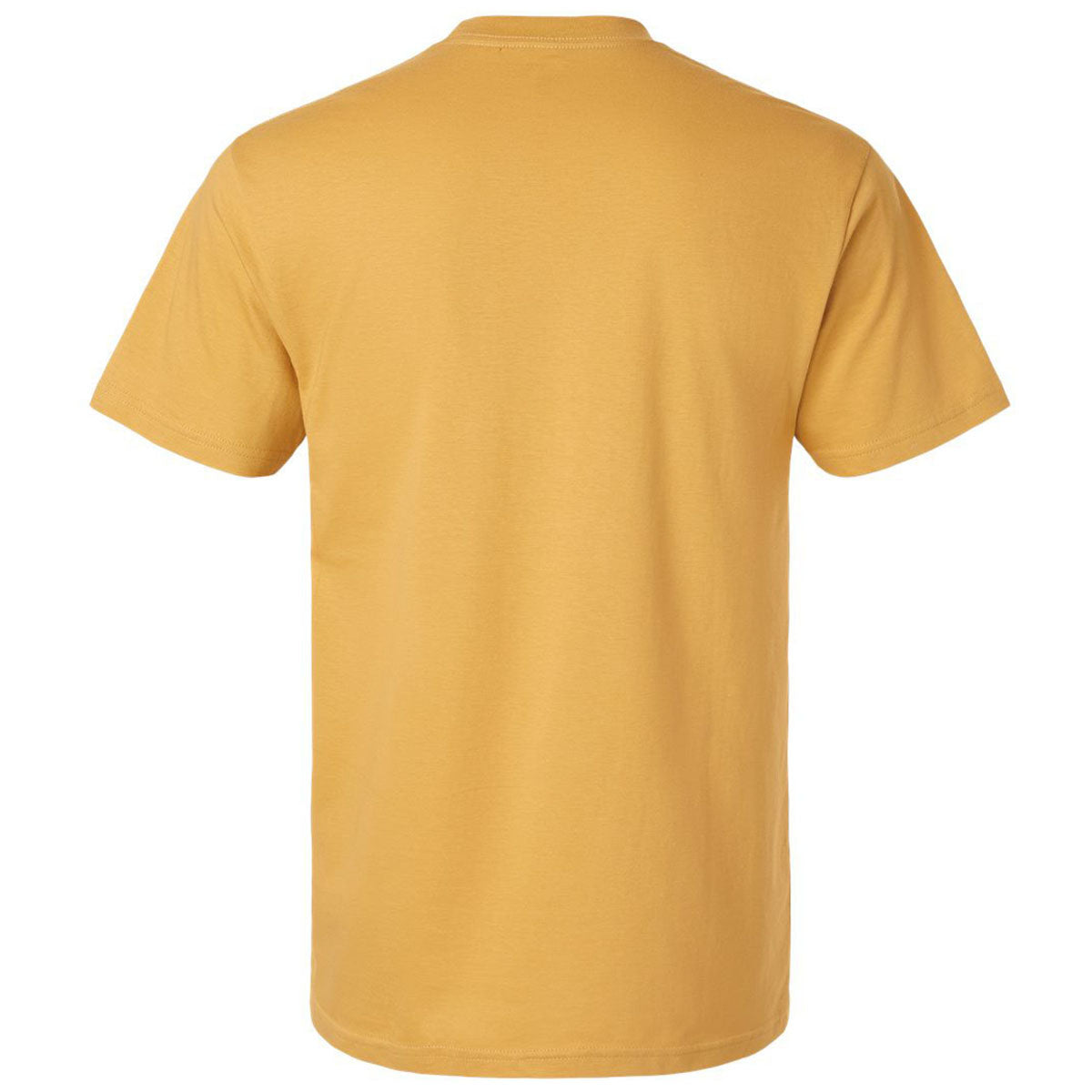 American Apparel Unisex Mustard Fine Jersey Short-Sleeve T-Shirt