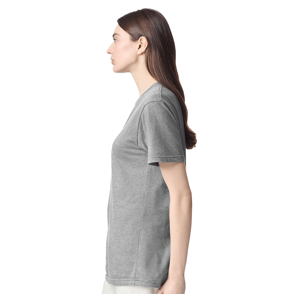 American Apparel Unisex Heather Grey CVC Tee
