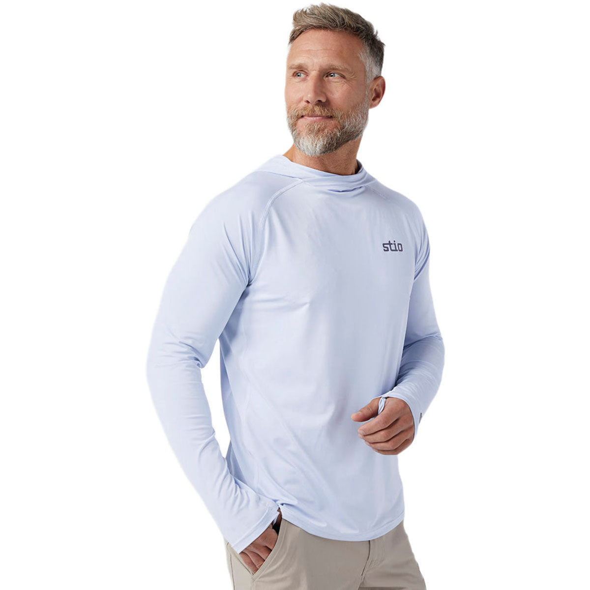 Stio Men's January Sky Hylas Hooded Pullover