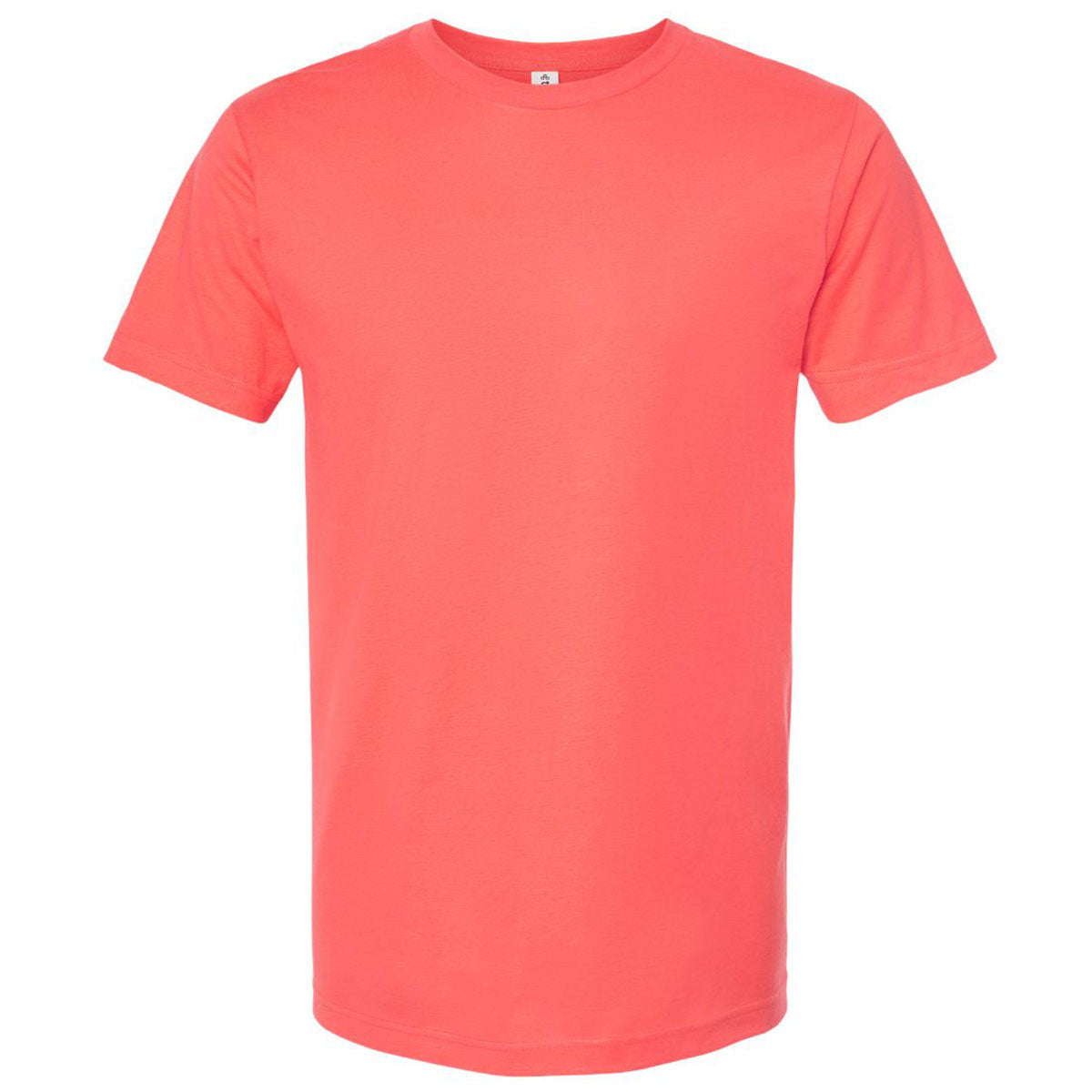 Tultex Unisex Bright Coral Fine Jersey T-Shirt
