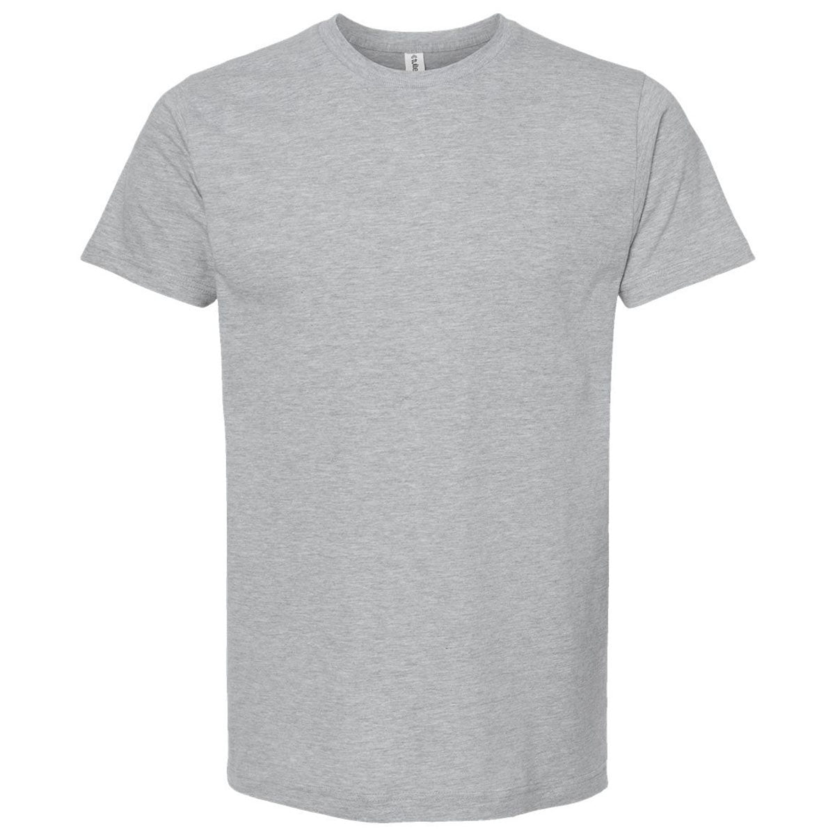 Tultex Unisex Heather Grey Fine Jersey T-Shirt