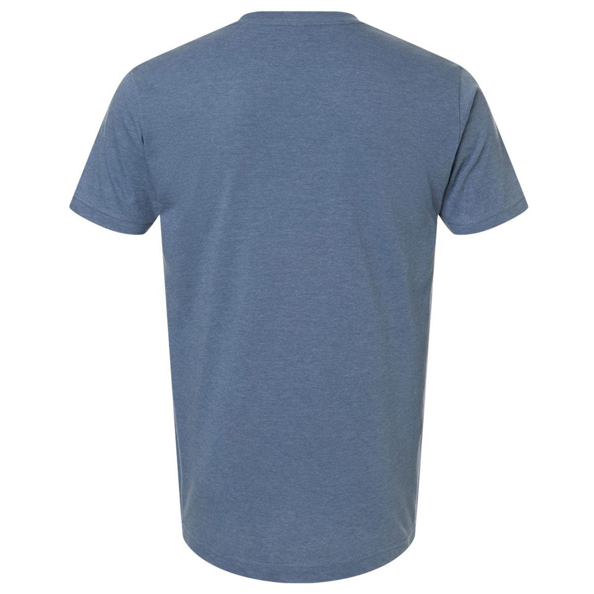 Tultex Unisex Heather Indigo Blue Fine Jersey T-Shirt