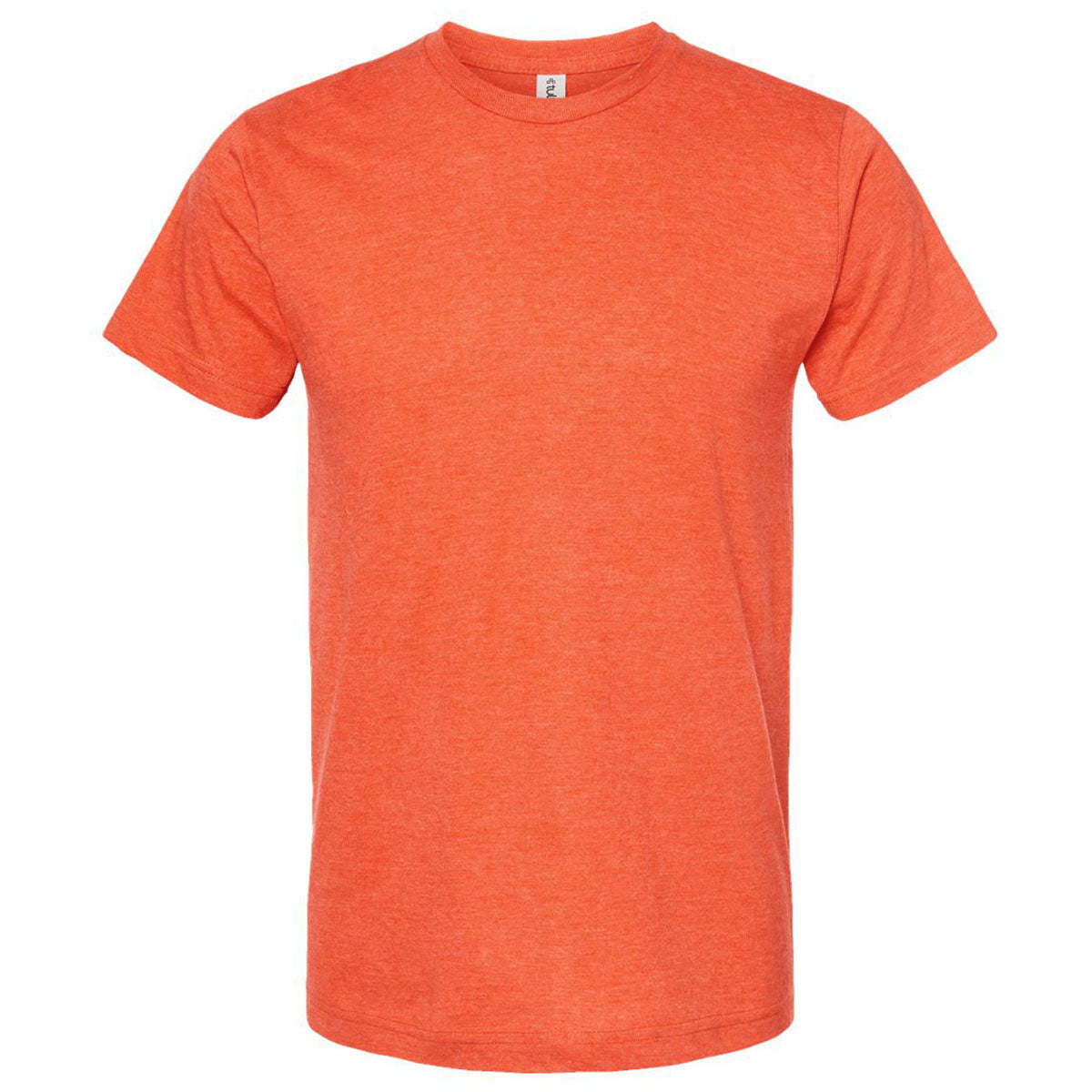 Tultex Unisex Heather Orange Fine Jersey T-Shirt