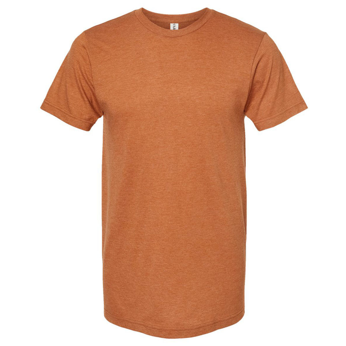 Tultex Unisex Heather Rust Fine Jersey T-Shirt