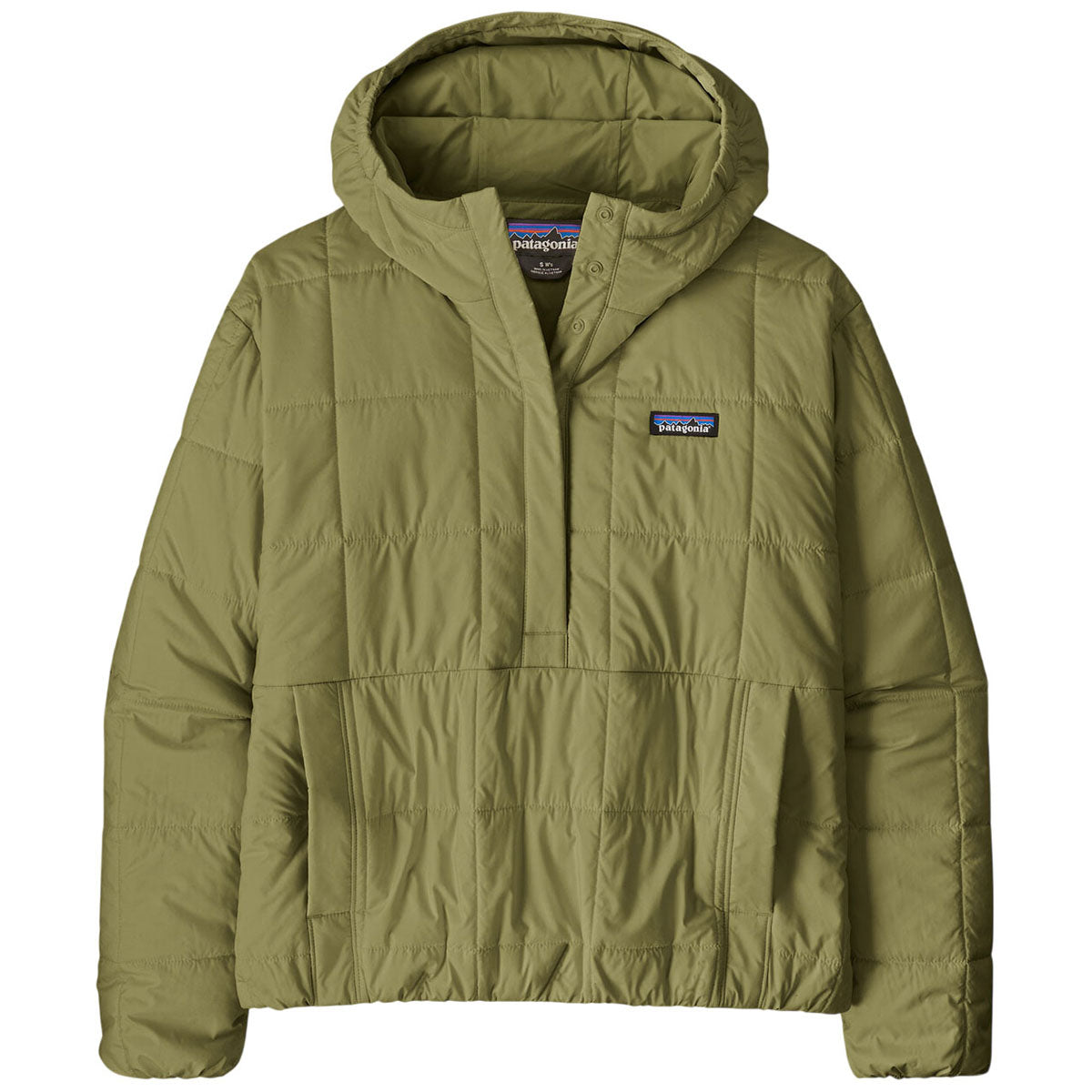 Patagonia Women's Caper Green Light Gust Hooded Pullover