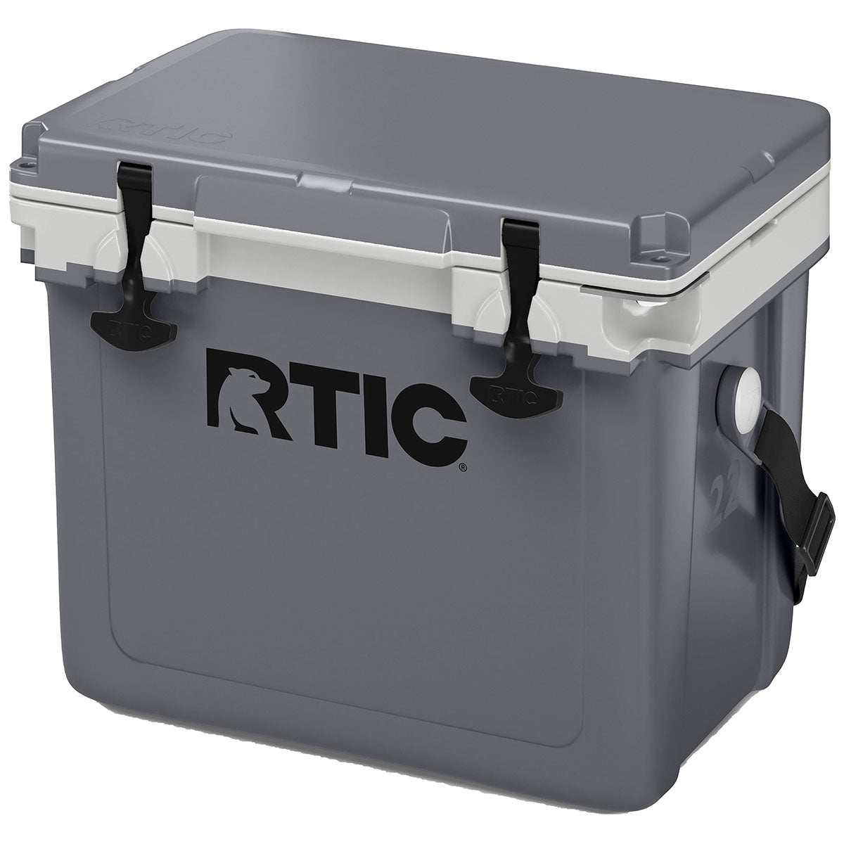 RTIC Dark Grey & Cool Grey 22 QT Ultra-Light Cooler