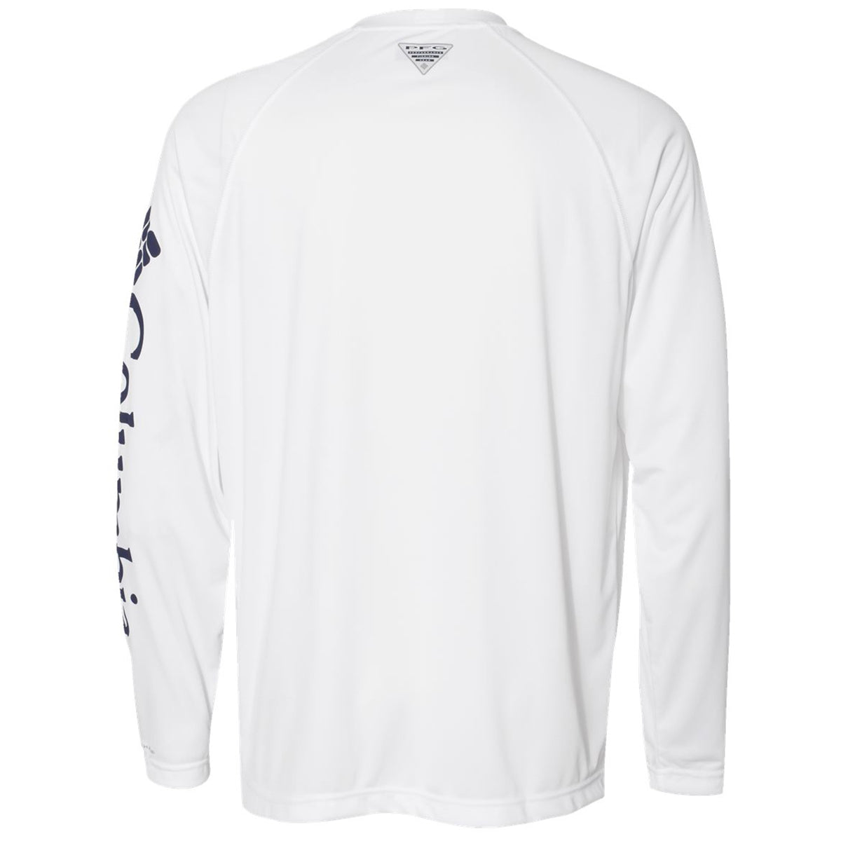 Columbia Men's White/Nightshade PFG Terminal Tackle Long Sleeve T-Shirt