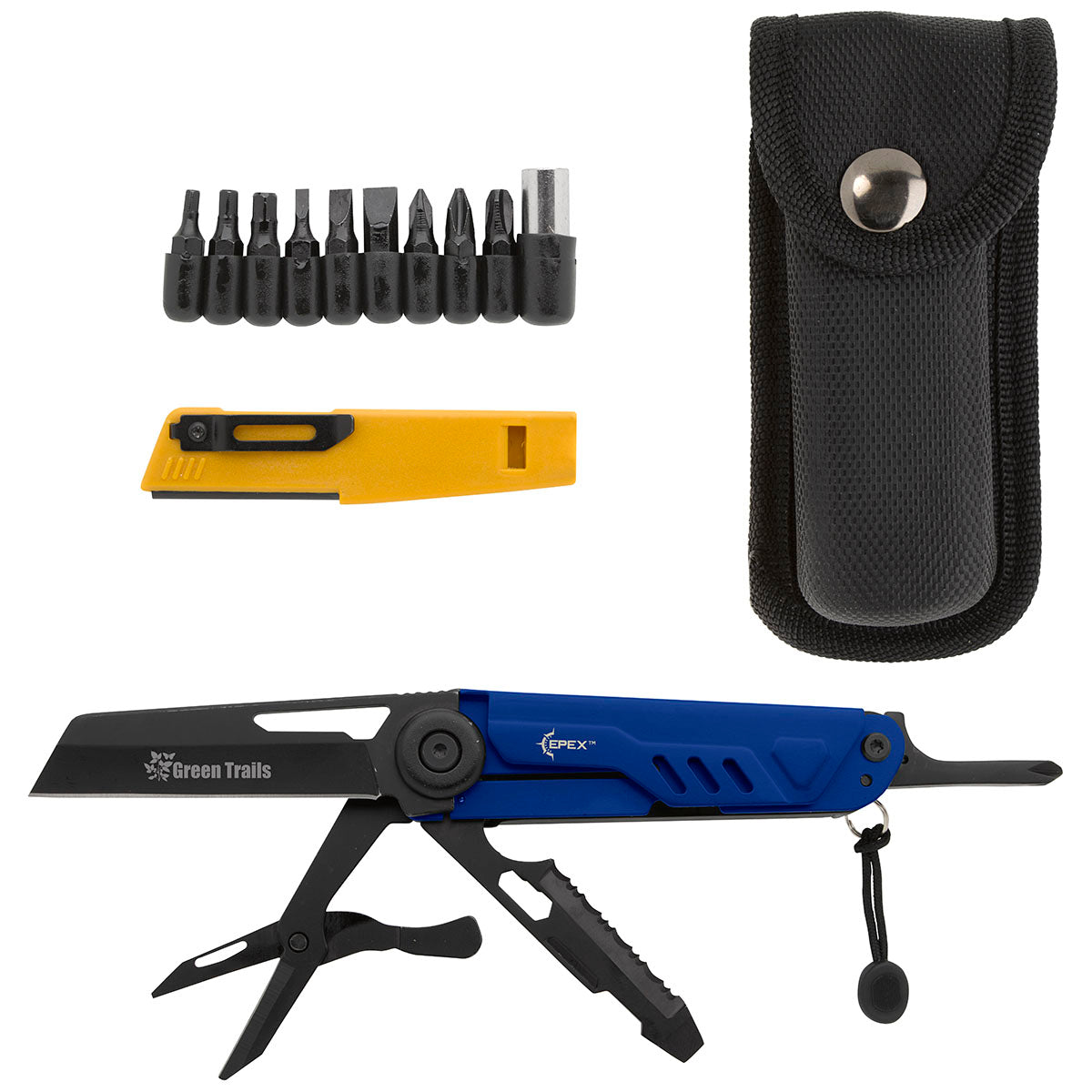 EPEX Royal Blue FlintRidge Multi-Tool Knife